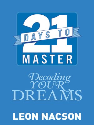 cover image of 21 Days to Master Decoding Your Dreams